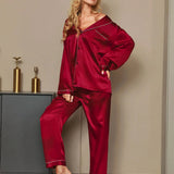 Kozey Botanical Silk Pajama Set