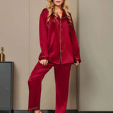 Kozey Botanical Silk Pajama Set